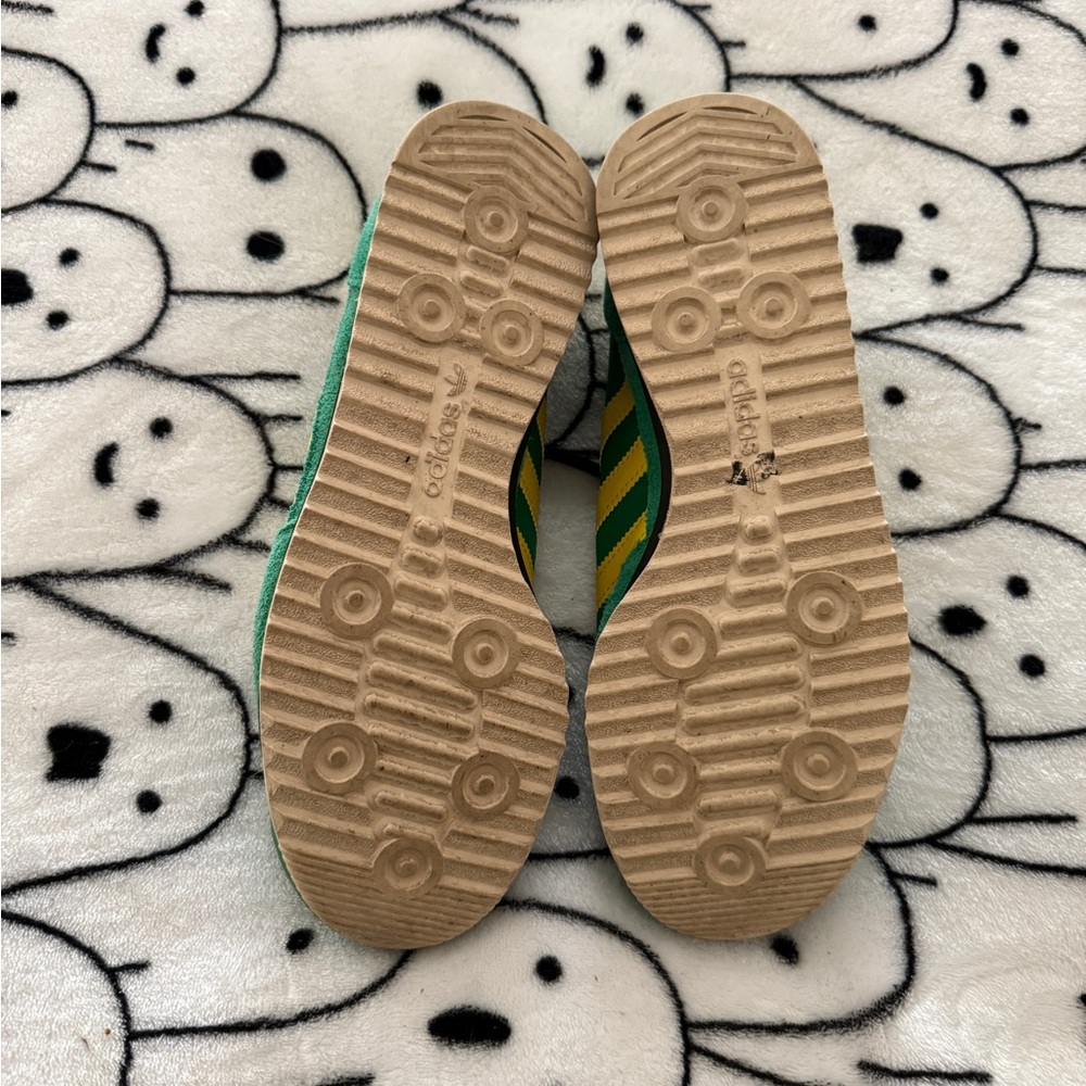 adidas Green and Yellow Men's Sneakers - Picture 8 of 8
